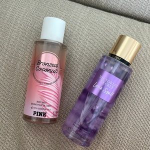 Bronzed Coconut and Love Spell perfume from VS